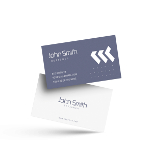 Pearlescent Business Cards